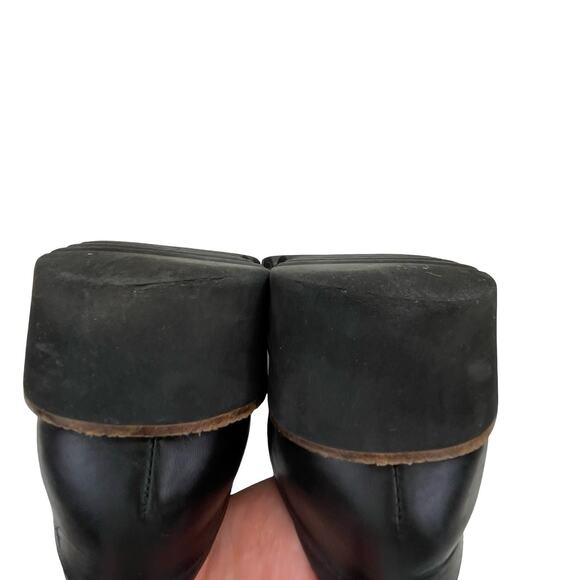Shellys London Creepers Buckles Black Leather Size Approx US Women 11 - Picture 8 of 16